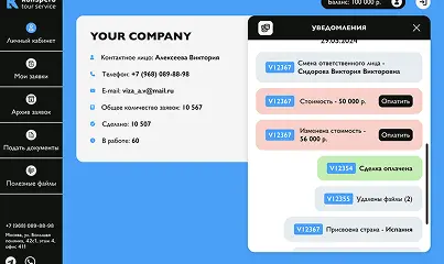 Доп. изображение Система подачи заявок